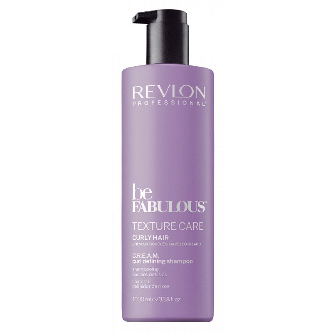 REVLON Be Fabulous C.R.E.A.M. Texture Care Shampoo 1000 ml