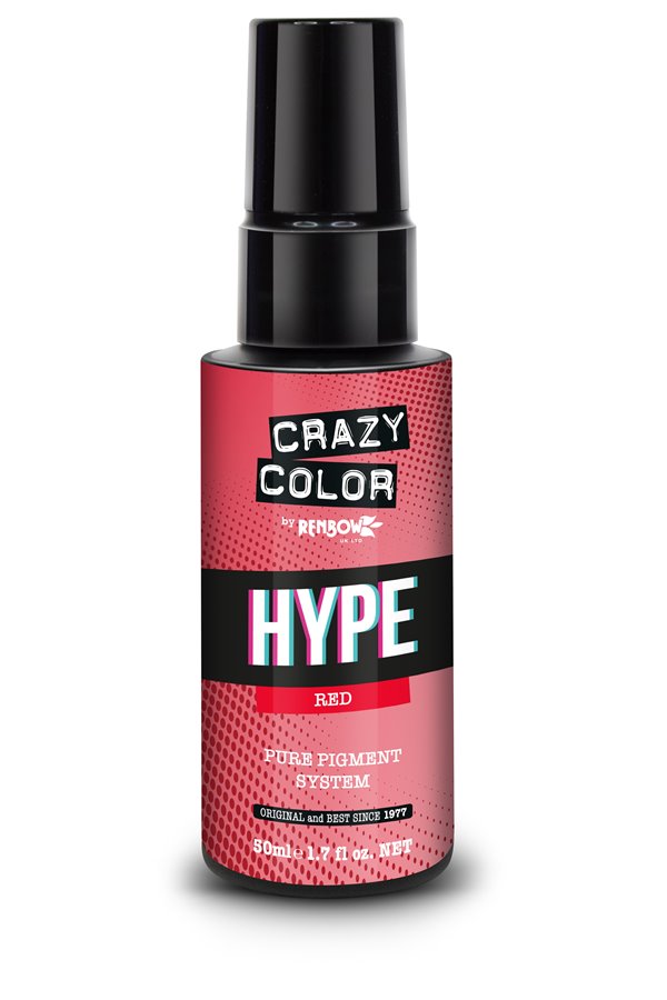Crazy Color Hype Pure Pigment (Red) 50 ml