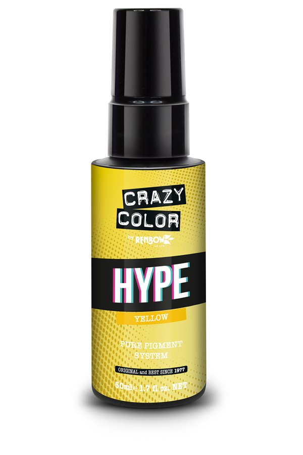Crazy Color Hype Pure Pigment (Yellow) 50 ml