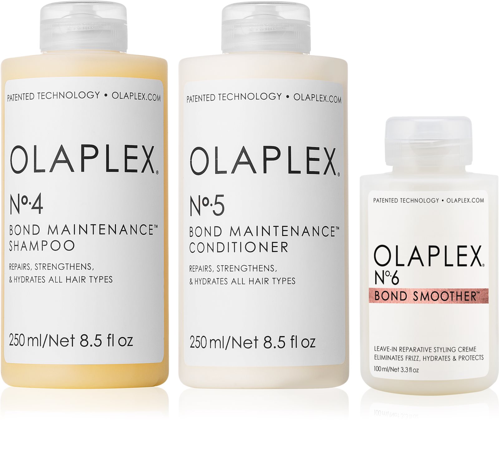 OLAPLEX Bond Maintenance Szett 250 ml+250 ml+100 ml