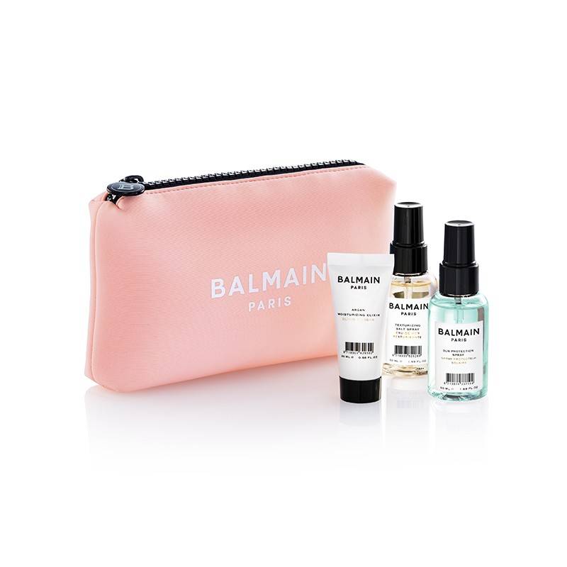 Balmain Limited Edition Cosmetic Bag SS pastel pink
