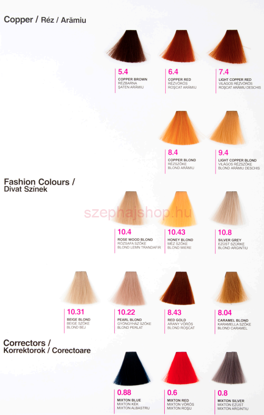 Kallos Prestige krémhajfesték 0.6 mixton 60 ml