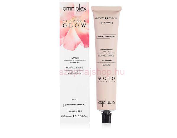 FarmaVita Omniplex Blossom Glow Ammóniamentes Árnyaló Krémhajfesték DT7.8 CHESTNUT 100 ml