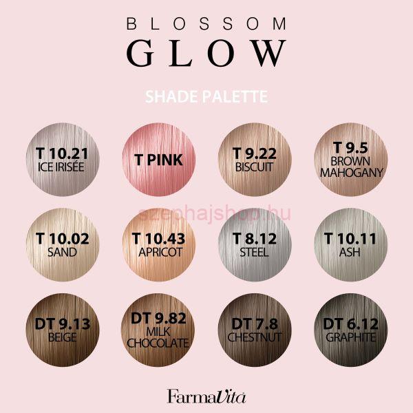 FarmaVita Omniplex Blossom Glow Ammóniamentes Árnyaló Krémhajfesték DT7.8 CHESTNUT 100 ml