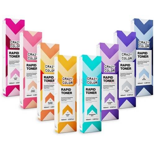 Crazy Color Rapid Toner 07 Blazing Copper 100 ml