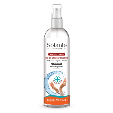 Solanie Antibakteriális kéz- és bőrfertőtlenítő 250ml