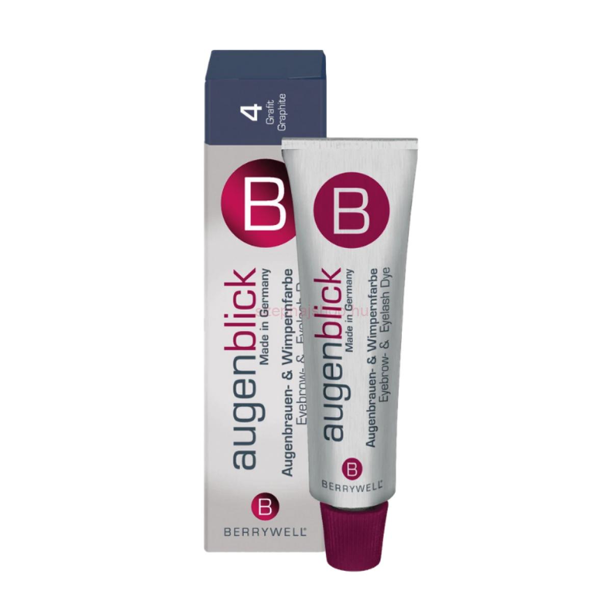 Berrywell szemöldök és szempillafesték, Grafit 4 15 ml