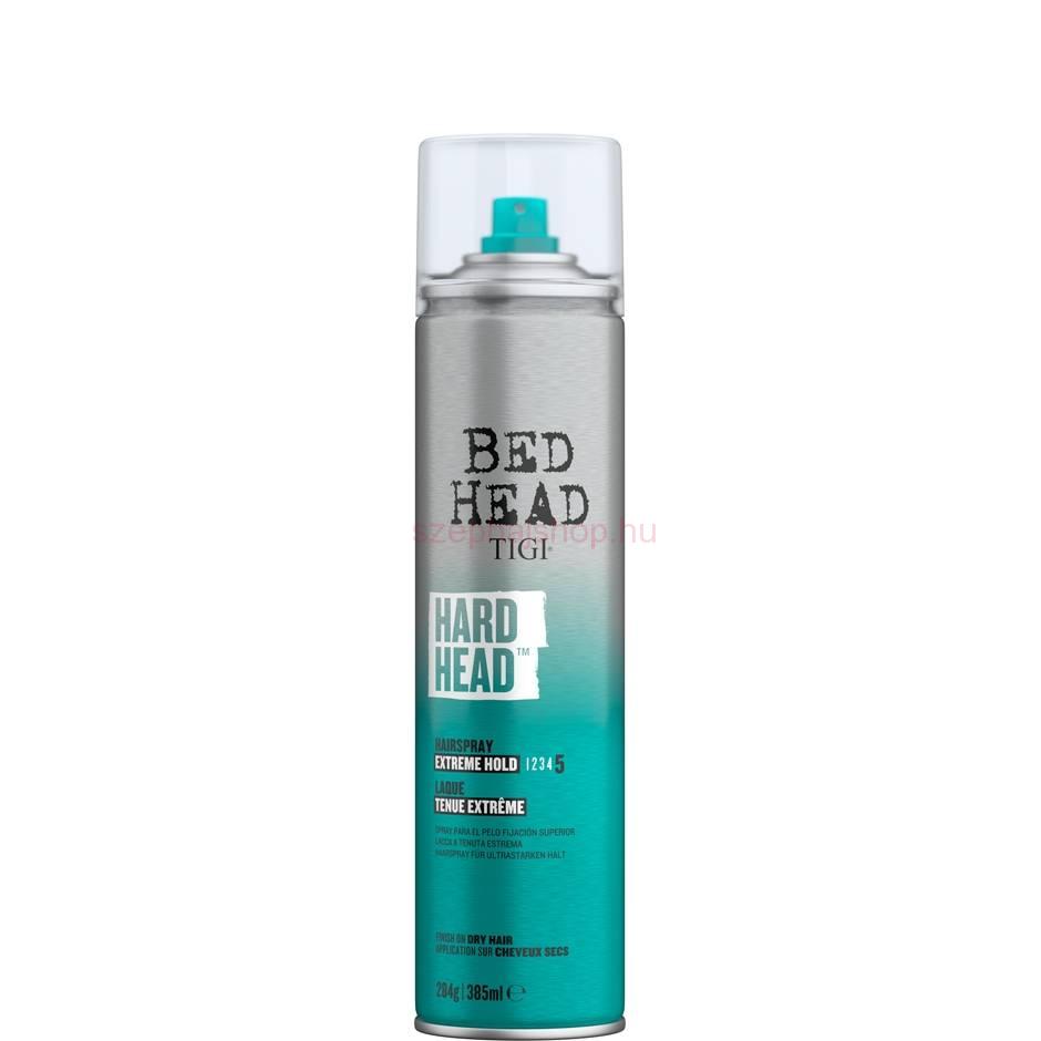 Tigi Bed Head Hard Head Hair Spray 385 ml - Erős tartást adó hajlakk
