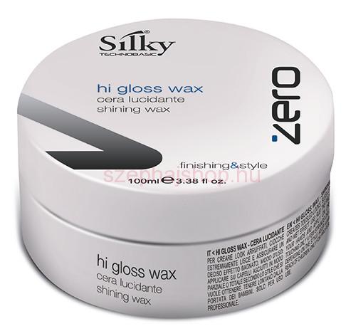 Silky ZERO Hi Gloss Wax Shining Wax - Nedves hatású fény wax 100 ml