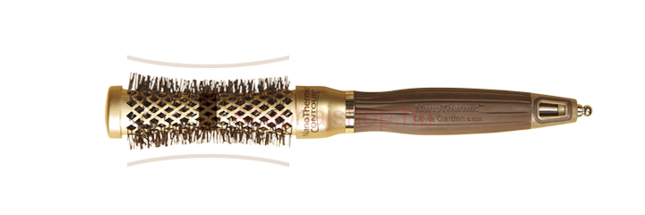 Olivia Garden Hairbrush Nano Thermic Contour NT-C22
