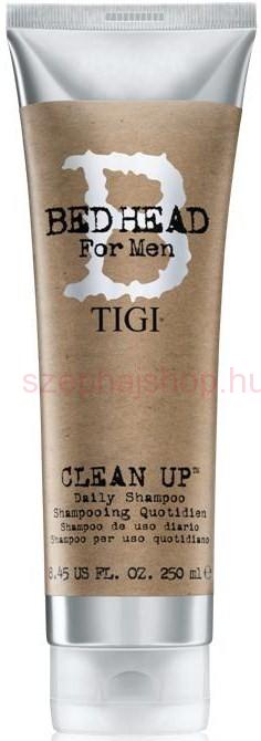 TIGI Bed Head for Men Clean Up borsmentás sampon 250 ml