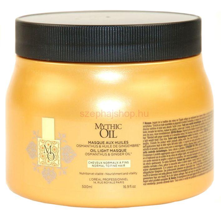 L'ORÉAL Mythic Oil Mask Normal To Fine Hair 500 ml