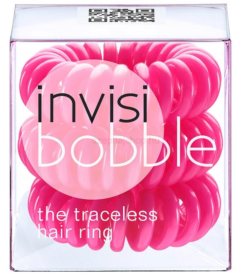 InvisiBobble spirál hajgumi 3 db (Pinking of you - rózsaszín)