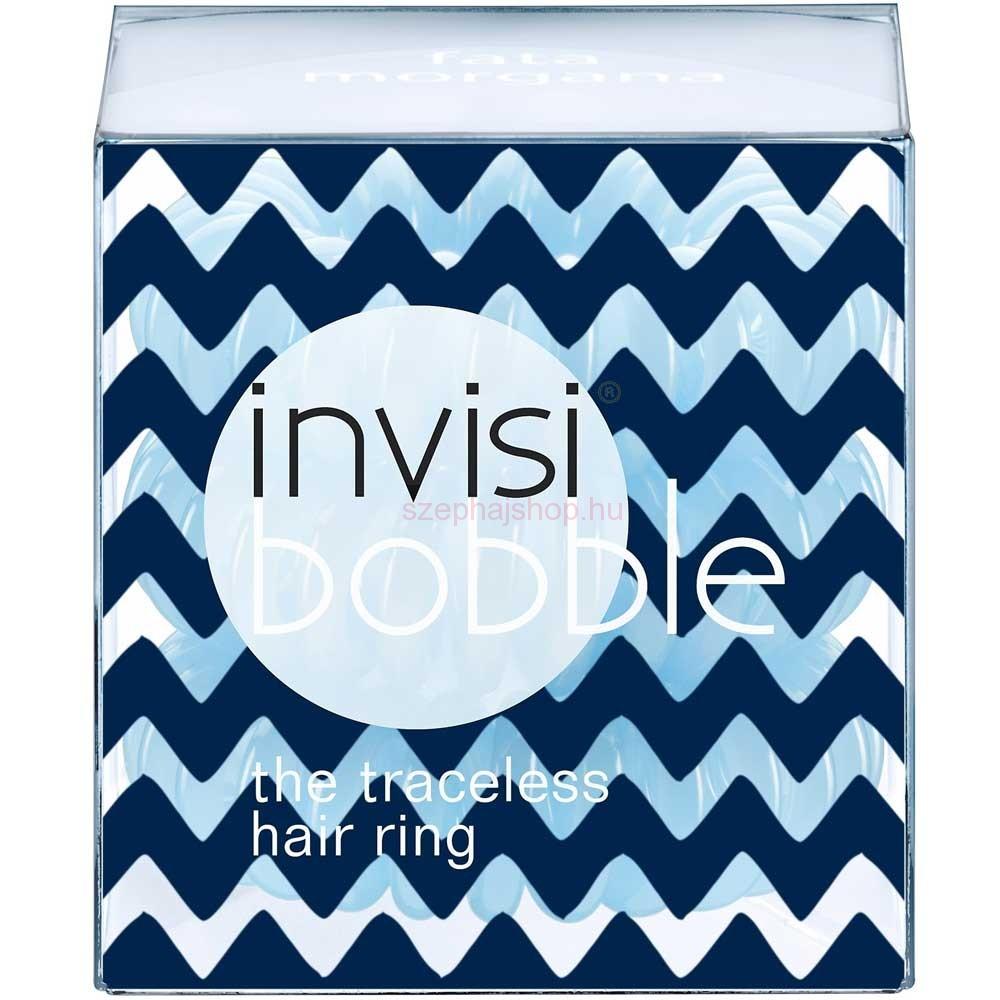 InvisiBobble spirál hajgumi 3 db (Something Blue - világoskék)