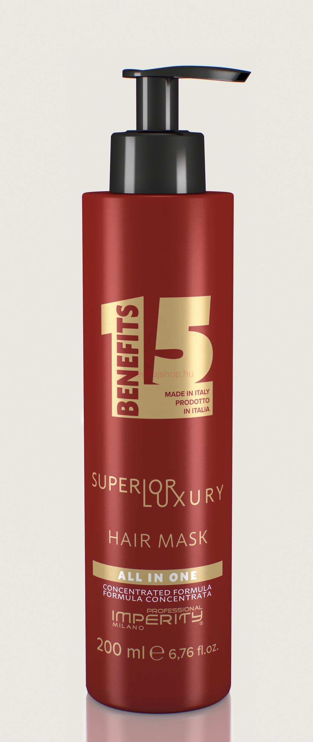IMPERITY 15 Benefits Superior Luxury Hair Mask 200 ml 