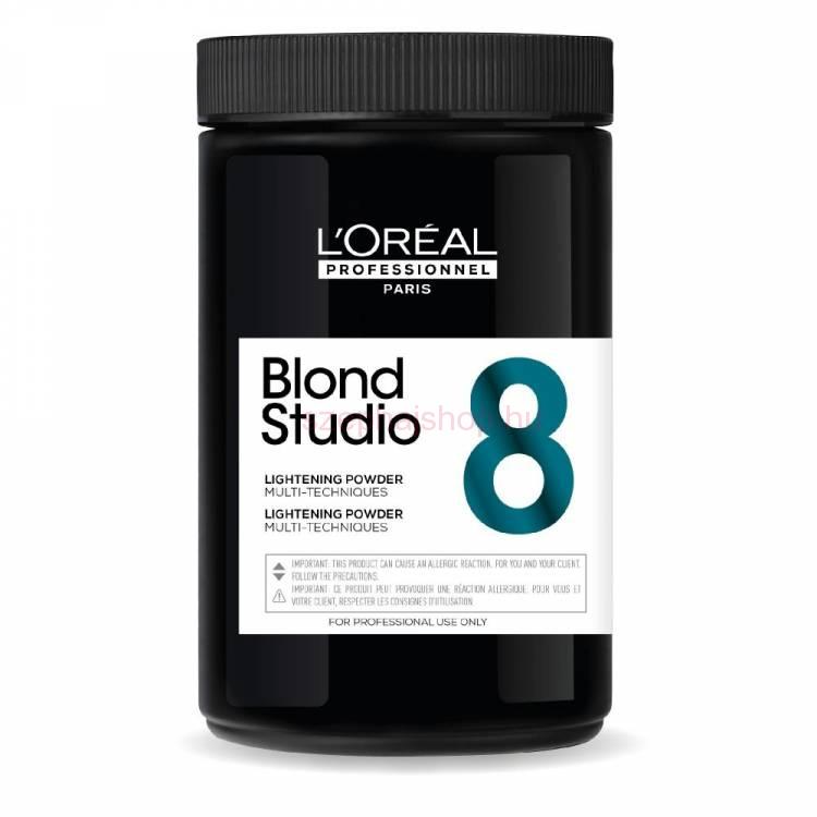 L'oréal Professionnel Blond Studio Multi Techniques-8 szőkítőpor 500 g