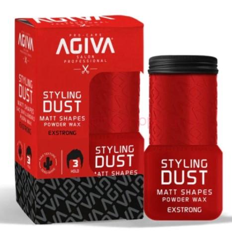 AGIVA Hair Styling Powder Wax 03 Red Extra Strong Hold 20g
