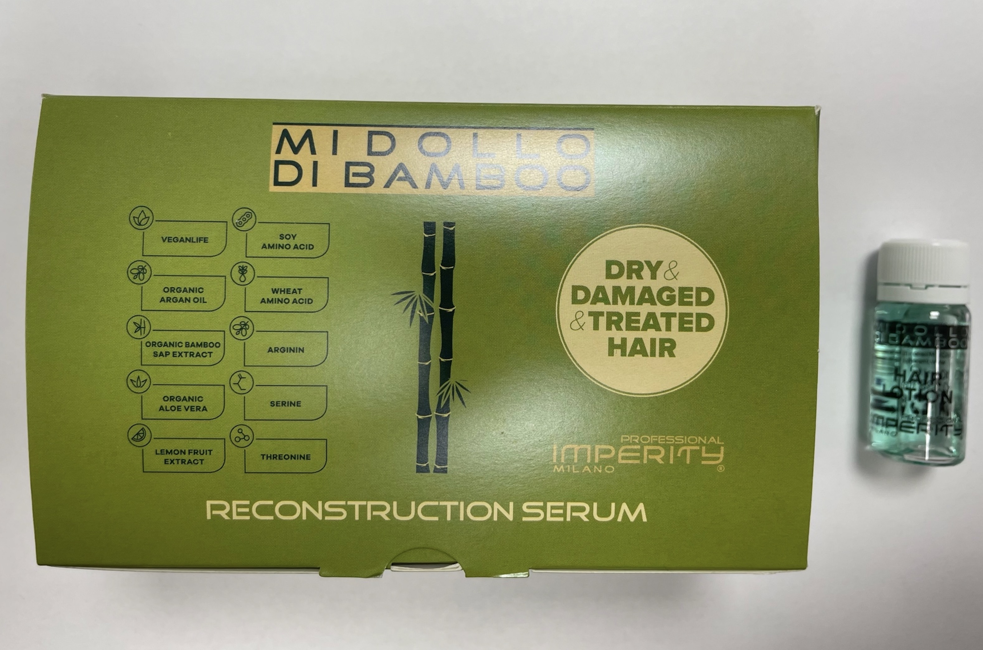 IMPERITY Organic Midollo Di Bamboo Rekonstrukciós Újjáépítő Szérum 10x10ml