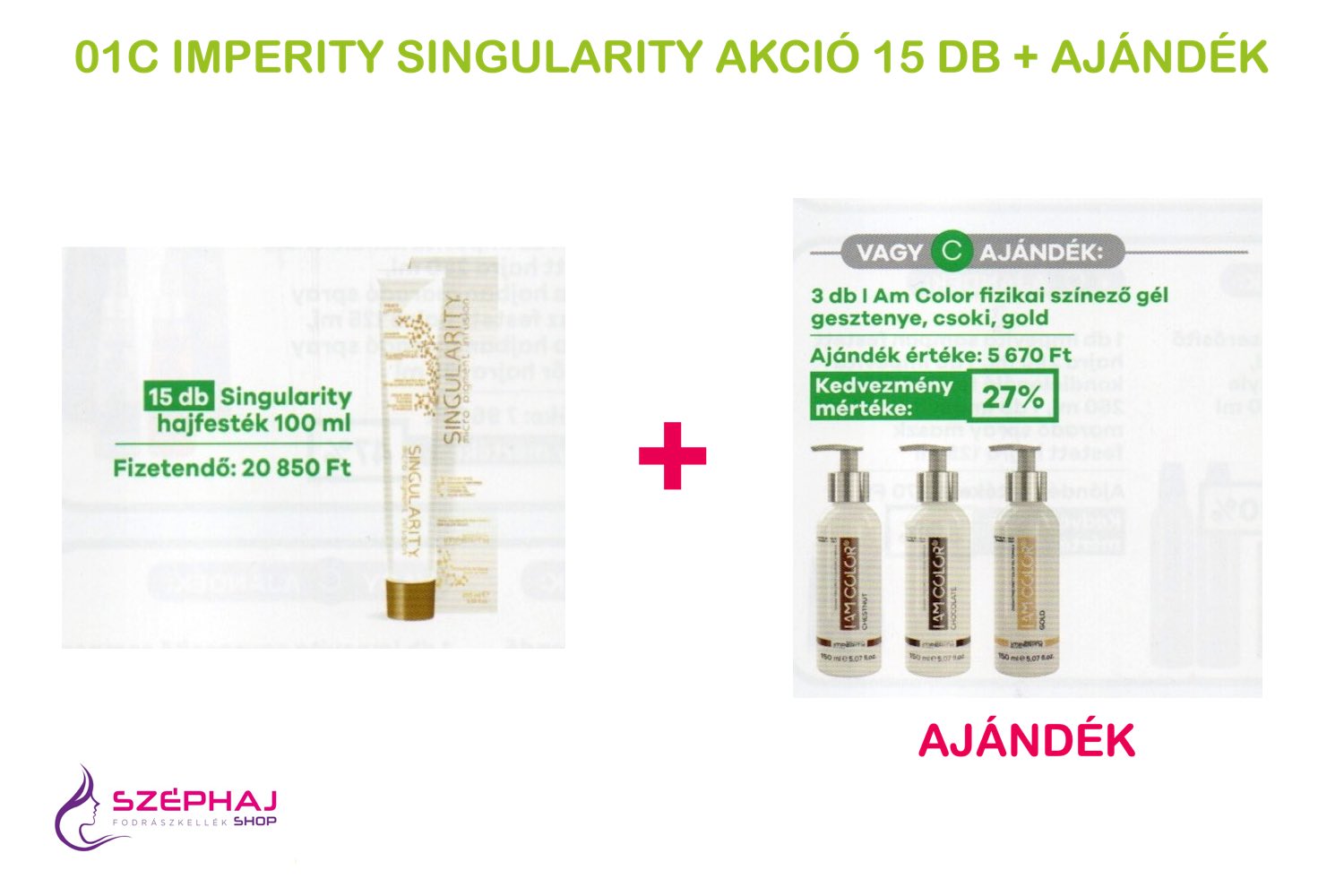 01C IMPERITY Singularity Hair Color Cream 100 ml 15+ AKCIÓ
