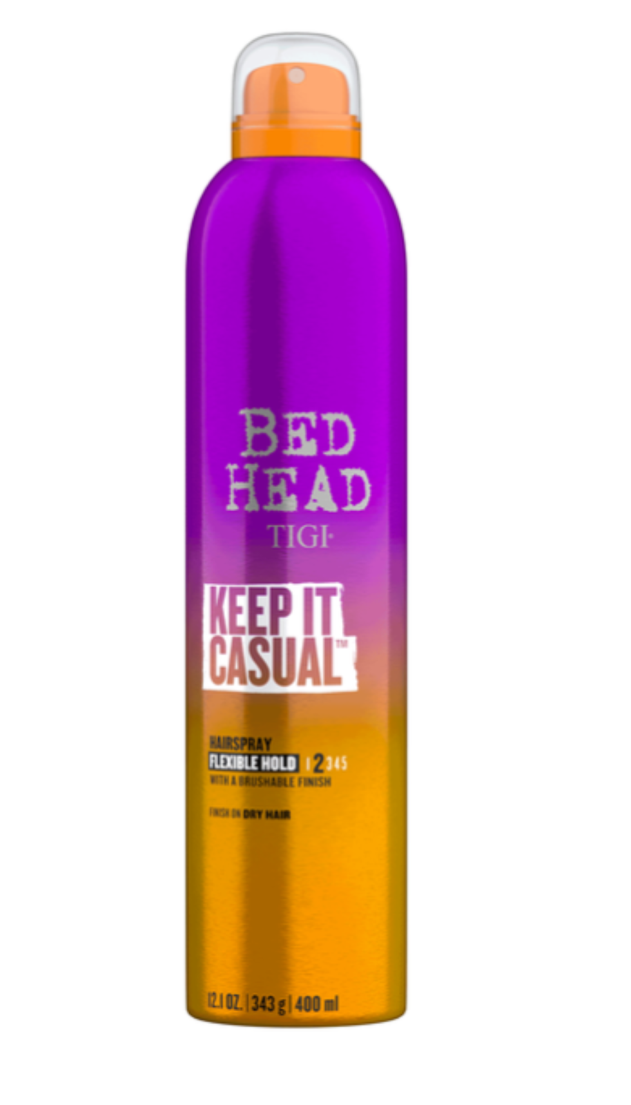 Tigi Bed Head Keep It Casual - Rugalmas tartást adó hajlakk 400 ml