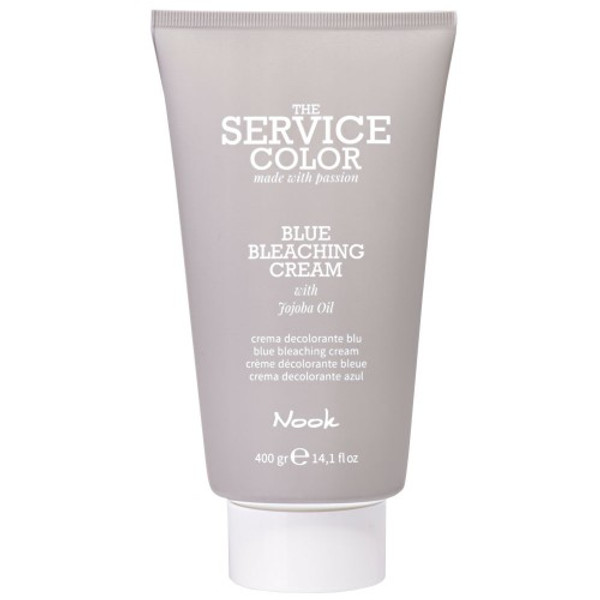 NOOK THE SERVICE COLOR Blue Bleaching Cream with Jojoba Oil 400 g