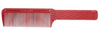 JRL Barber Blending Comb 9.6" (piros) J202-RED