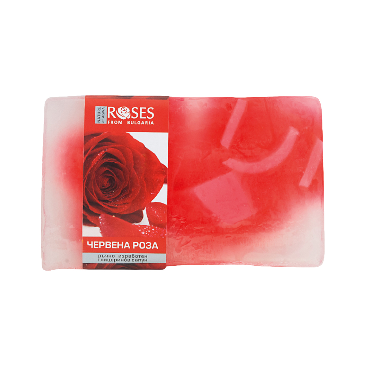Roses Nature kézzel készített szappan pink rózsa 75 g