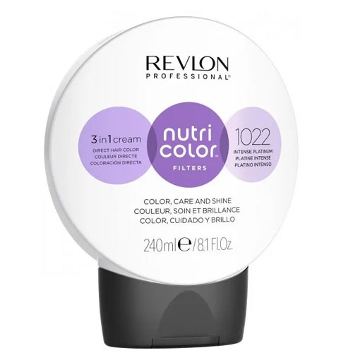 Revlon Nutri Color Creme Filters 1022 Intense Platinum 240 ml