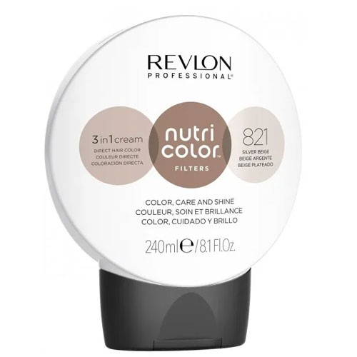 Revlon Nutri Color Creme Filters 821 Silver Beige 240 ml
