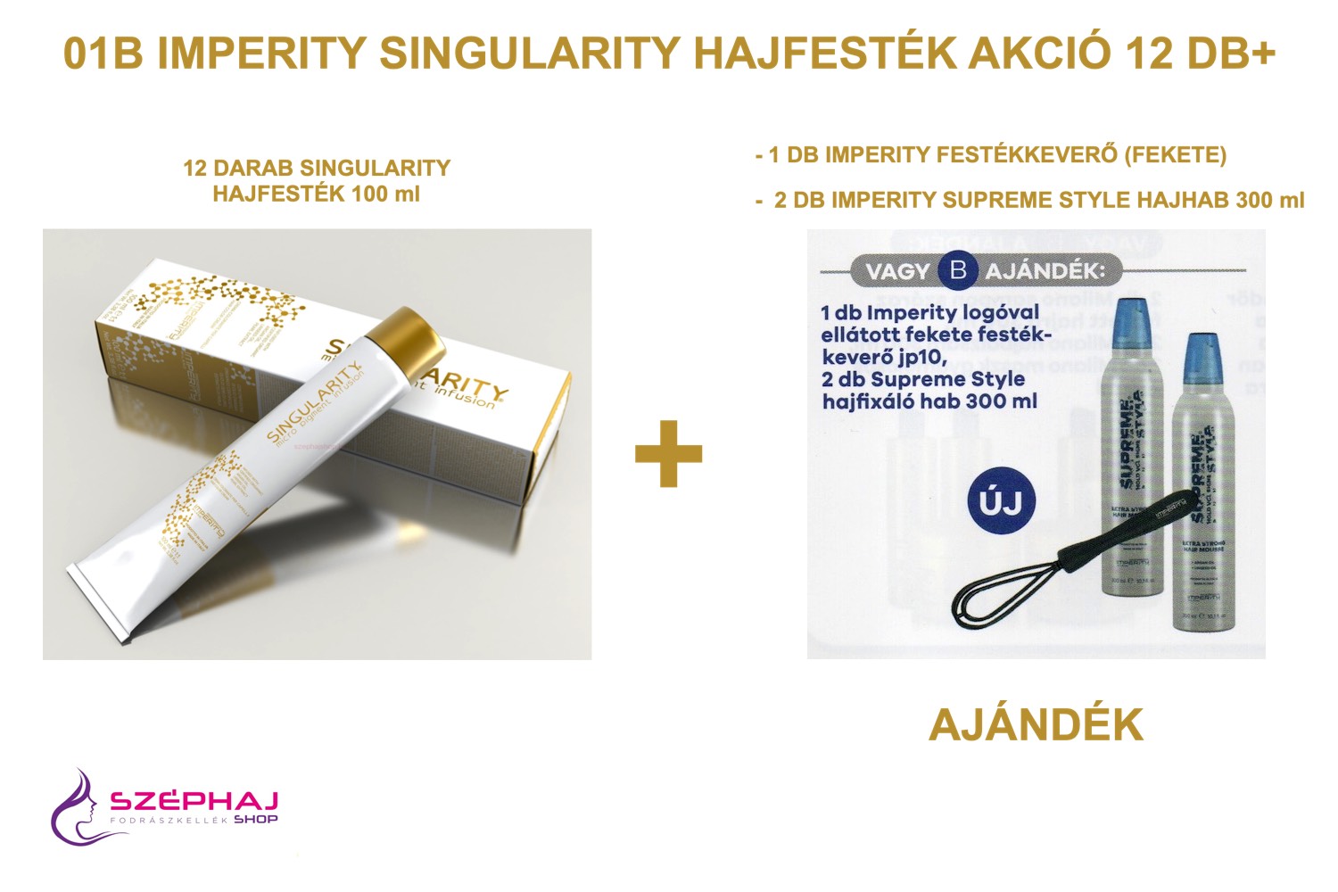 01B IMPERITY Singularity Hair Color 12+ AKCIÓ