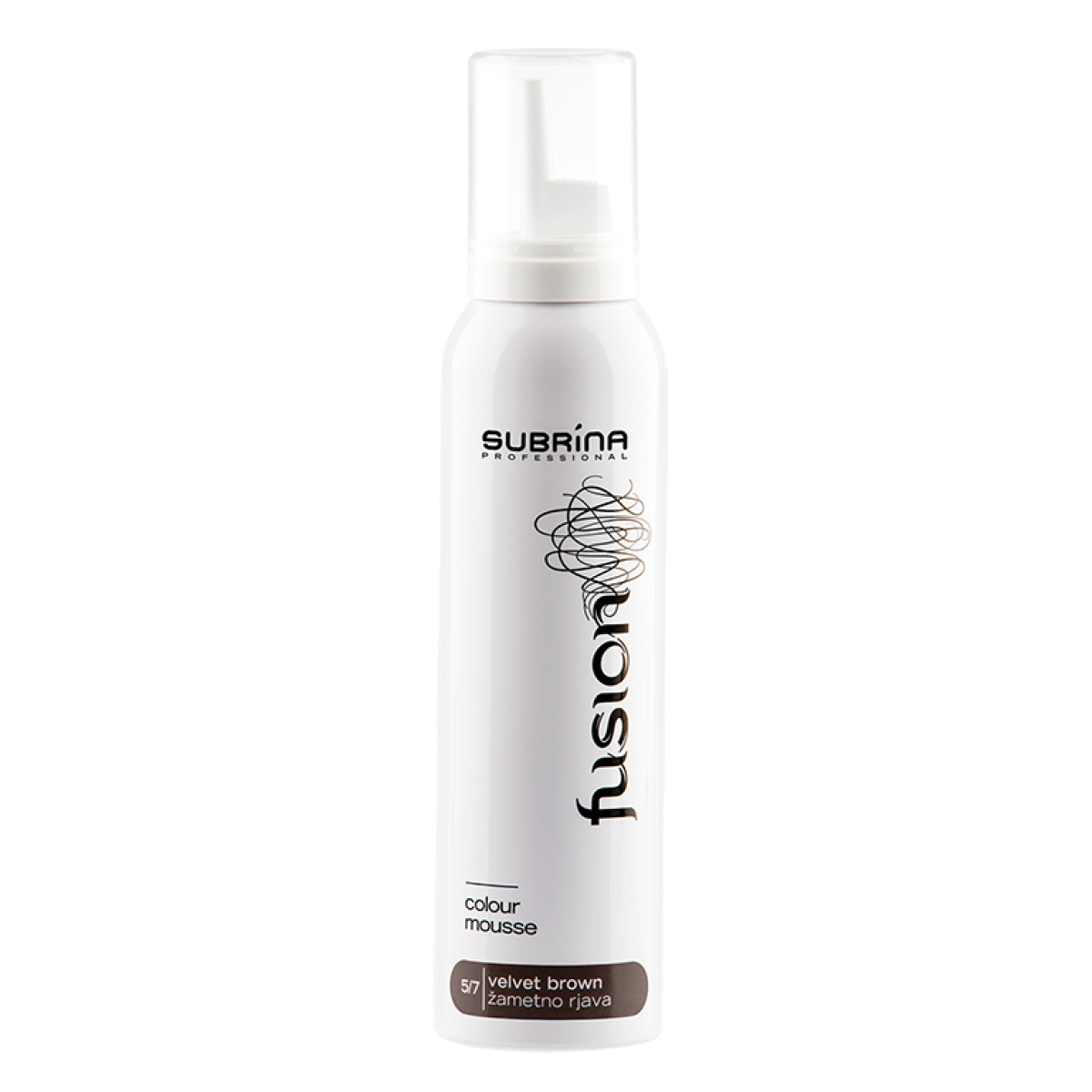 SUBRINA Professional Fusion Hajszínezőhab 5/7 (Bársony Barna) 125ml  