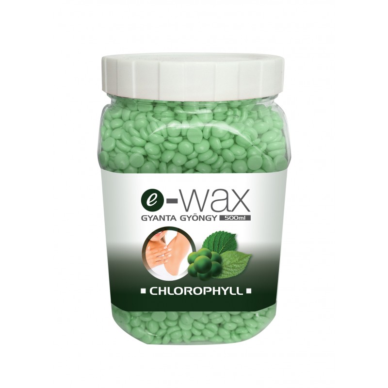 E-WAX GYANTA GYÖNGY-CHLOROPHYLL (DOBOZOS,500G)