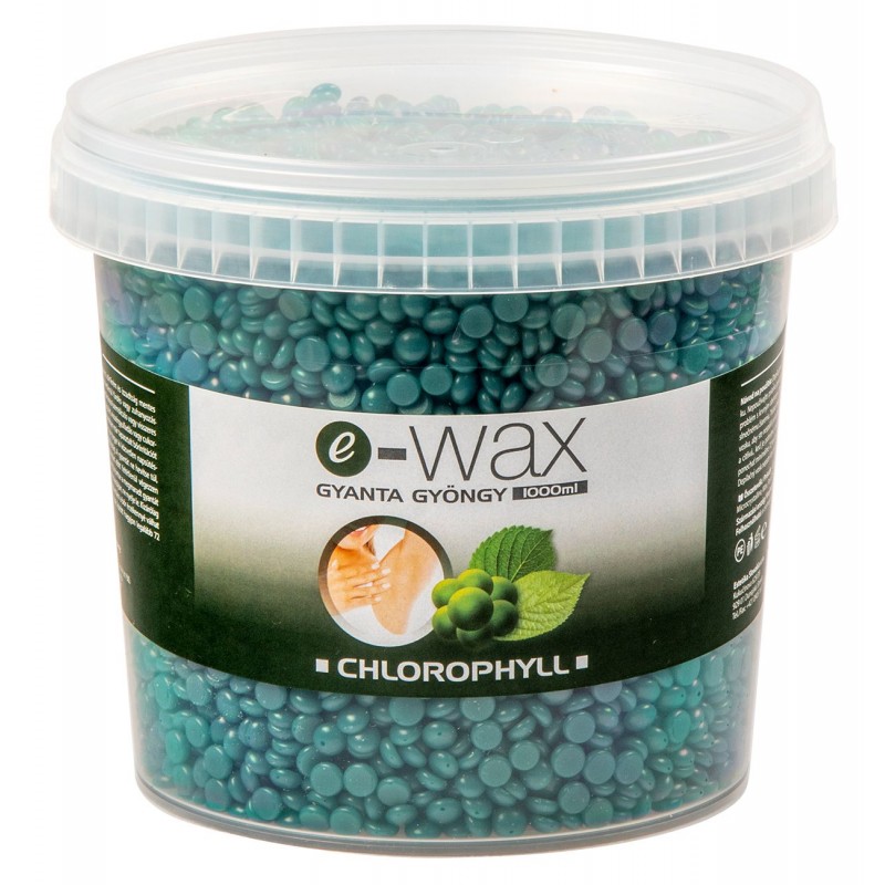 E-WAX GYANTA GYÖNGY-CHLOROPHYLL (VÖDRÖS, 1000G)