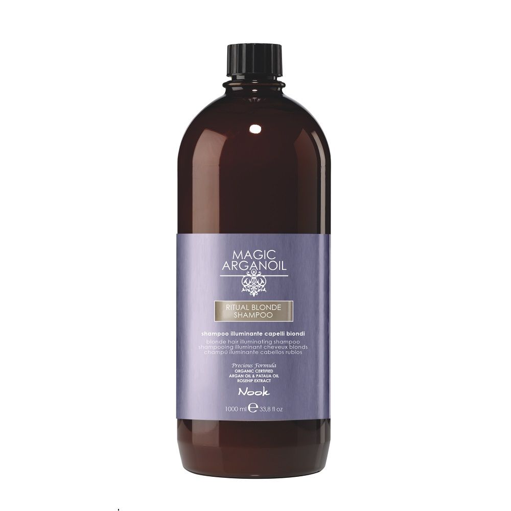 Nook Magic Arganoil Ritual Blonde hamvasító sampon 1000 ml 