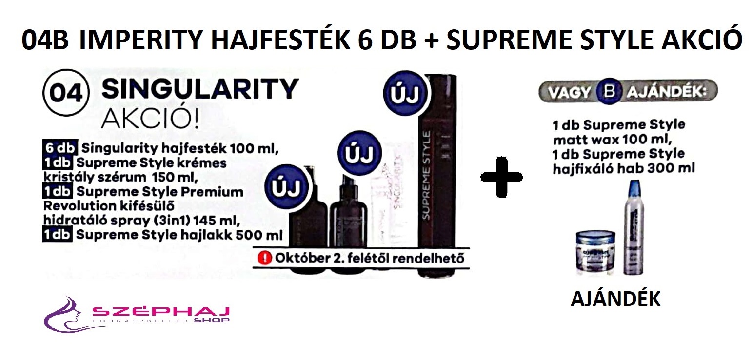 04B Imperity Singularity Supreme Style Akciós csomag