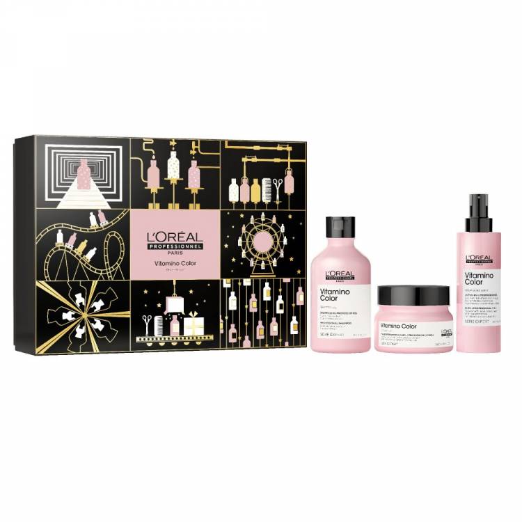 L'ORÉAL Serie Expert Vitamino Color Karácsonyi ajándékdoboz