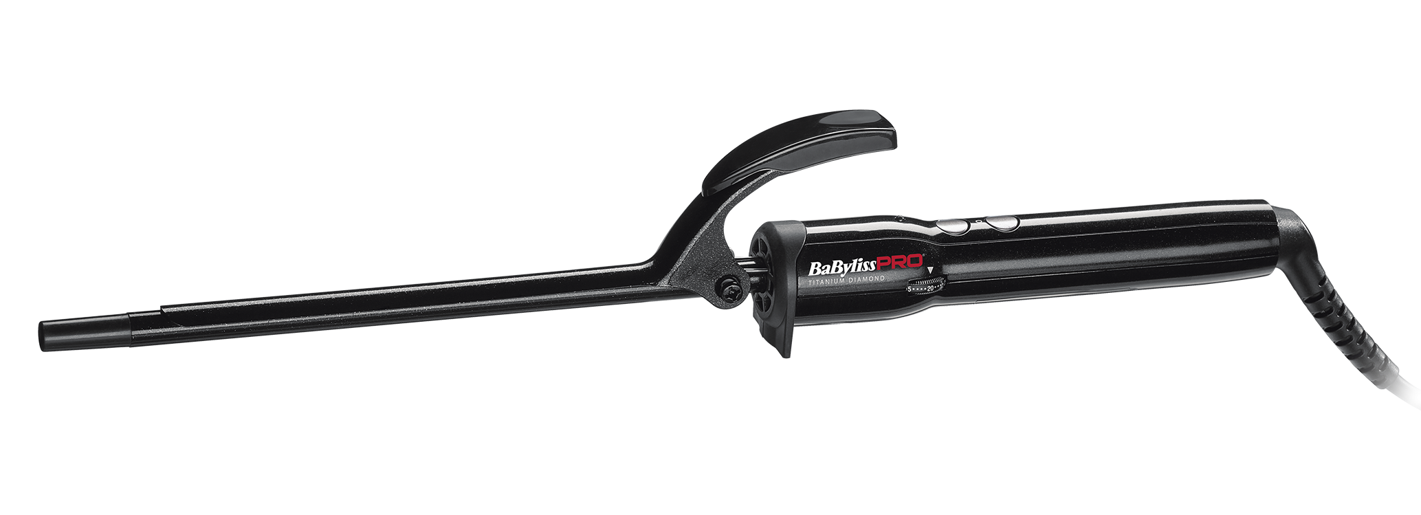 BaByliss PRO Advanced Titán-gyémánt bevonatú hajsütővas 10 mm BP2470TDE