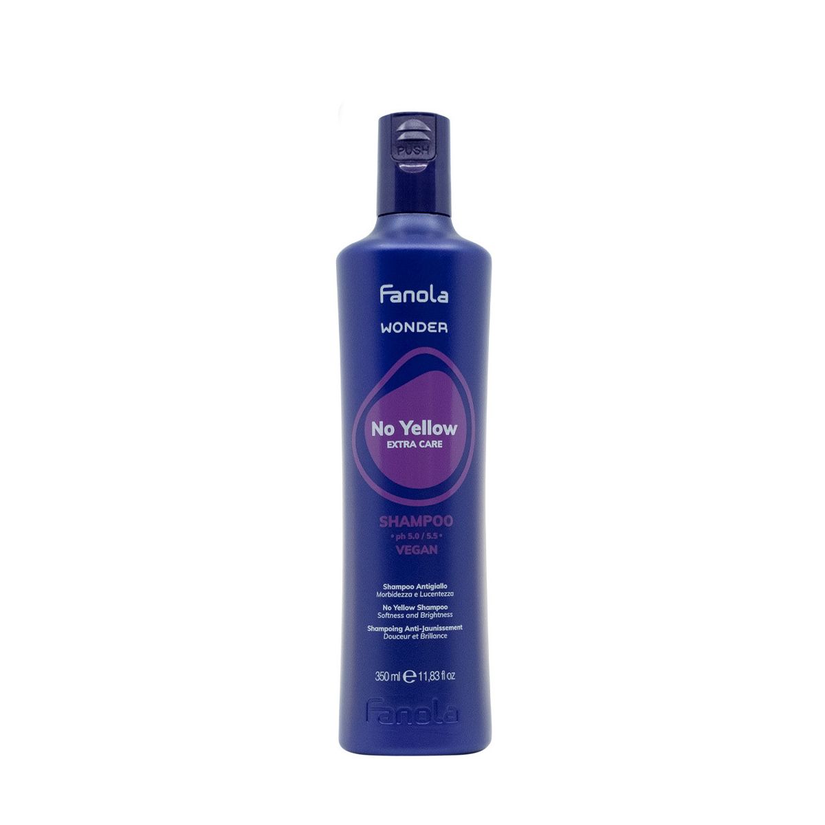 FANOLA WONDER No Yellow Extra Care Shampoo Vegan 350 ml