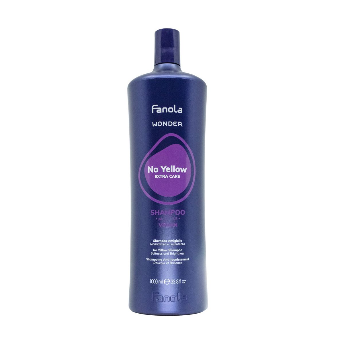 FANOLA WONDER No Yellow Extra Care Shampoo Vegan 1000 ml