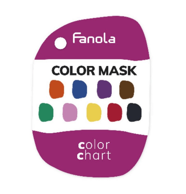 Fanola Color Mask színskála 