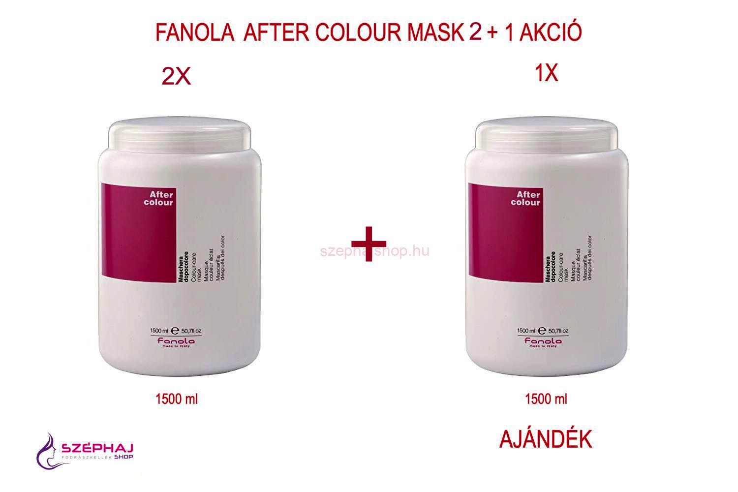 FANOLA After Colour Mask 1500ml 2+1 AKCIÓ