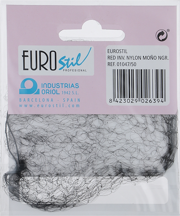 EUROStil kontyháló fekete (1 db/csomag) Ref.: 1047/50