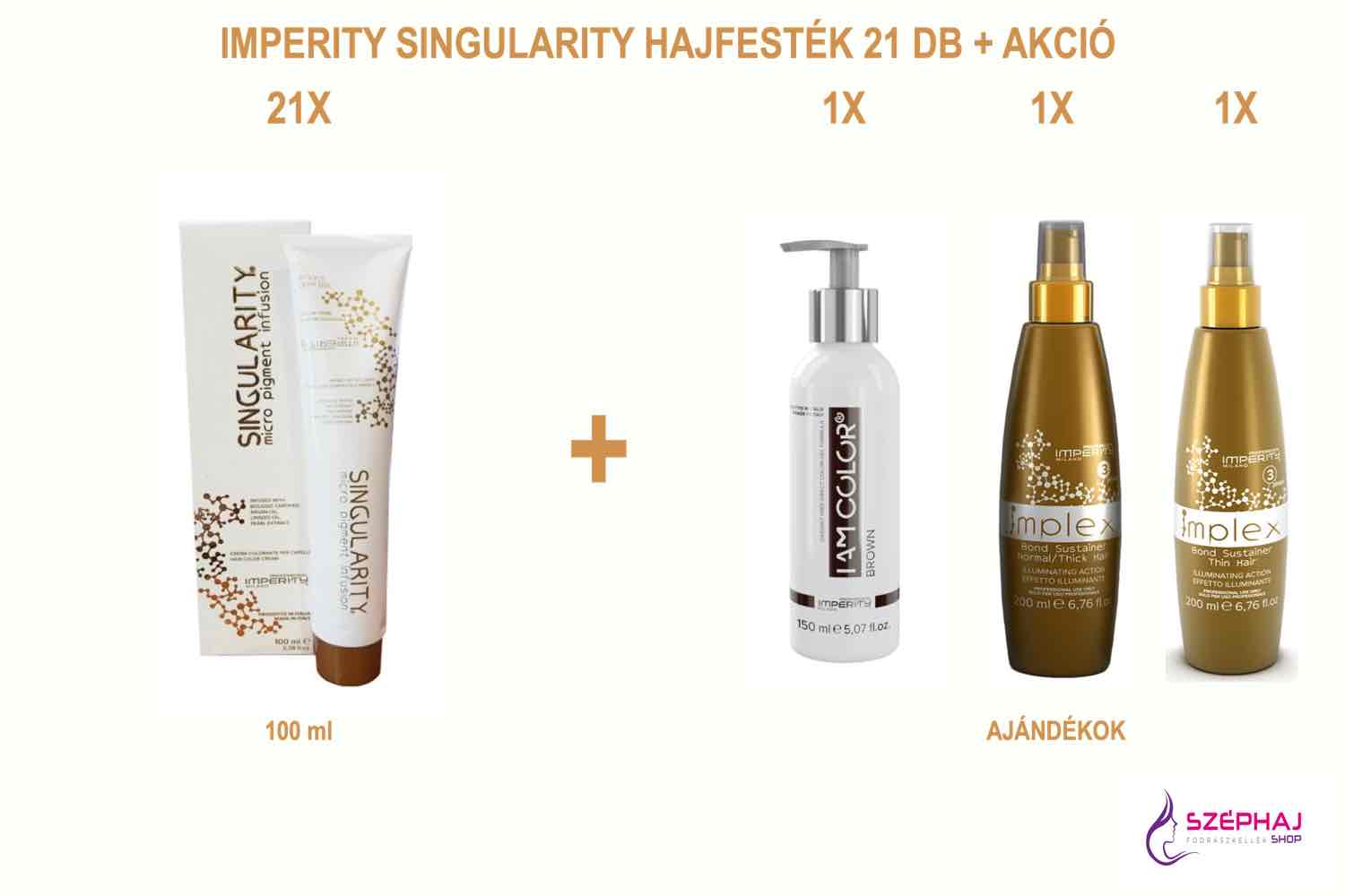 02C IMPERITY Singularity Hair Color Cream 100 ml 21+ AKCIÓ