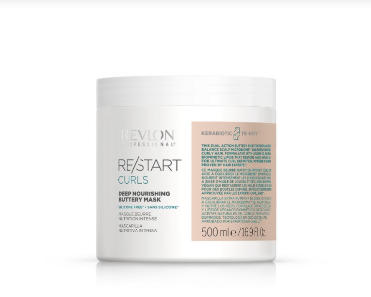 REVLON RE/START Curls Mélyen tápláló ,,vajas" Maszk 500 ml