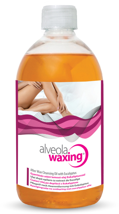 Alveola Waxing Gyantázás utáni lemosó olaj Eukaliptusszal 500 ml