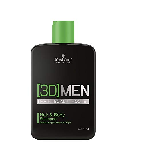 Schwarzkopf Professional [3D]MEN Hair & Body Shampoo 250 ml
