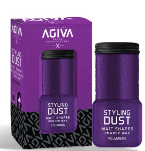 AGIVA Hair Styling Powder Wax 04 Purple Matt Shapes Volumizing  20g