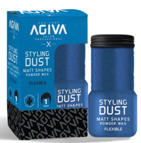 AGIVA Hair Styling Powder Wax 01 Blue Flexible Hold 20g