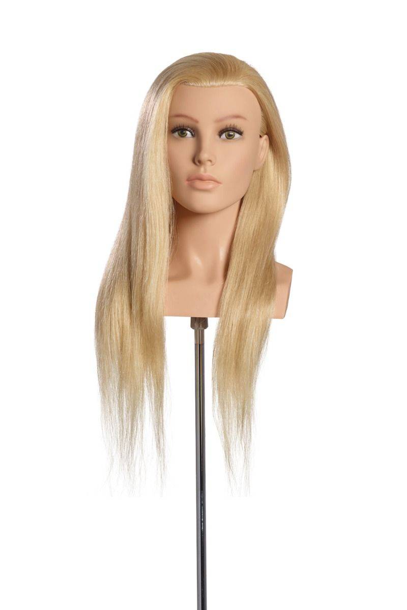 L'Image Louisa vállas szemléltetőfej természetes haj (60 cm)