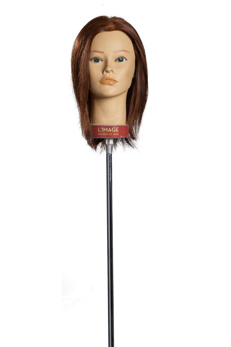 L'Image Rita Szemléltetőfej természetes haj (20 cm)